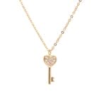 La Freja Halskette mit Anhänger 18kt Gold