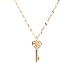 La Freja Halskette mit Anhänger 18kt Gold