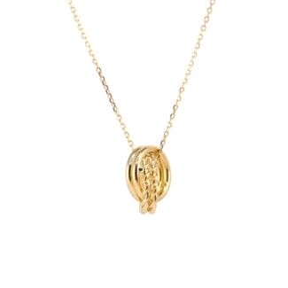 La Freja Halskette mit Anhänger 18kt Gold