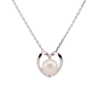 La Freja Halskette Sterling Silber